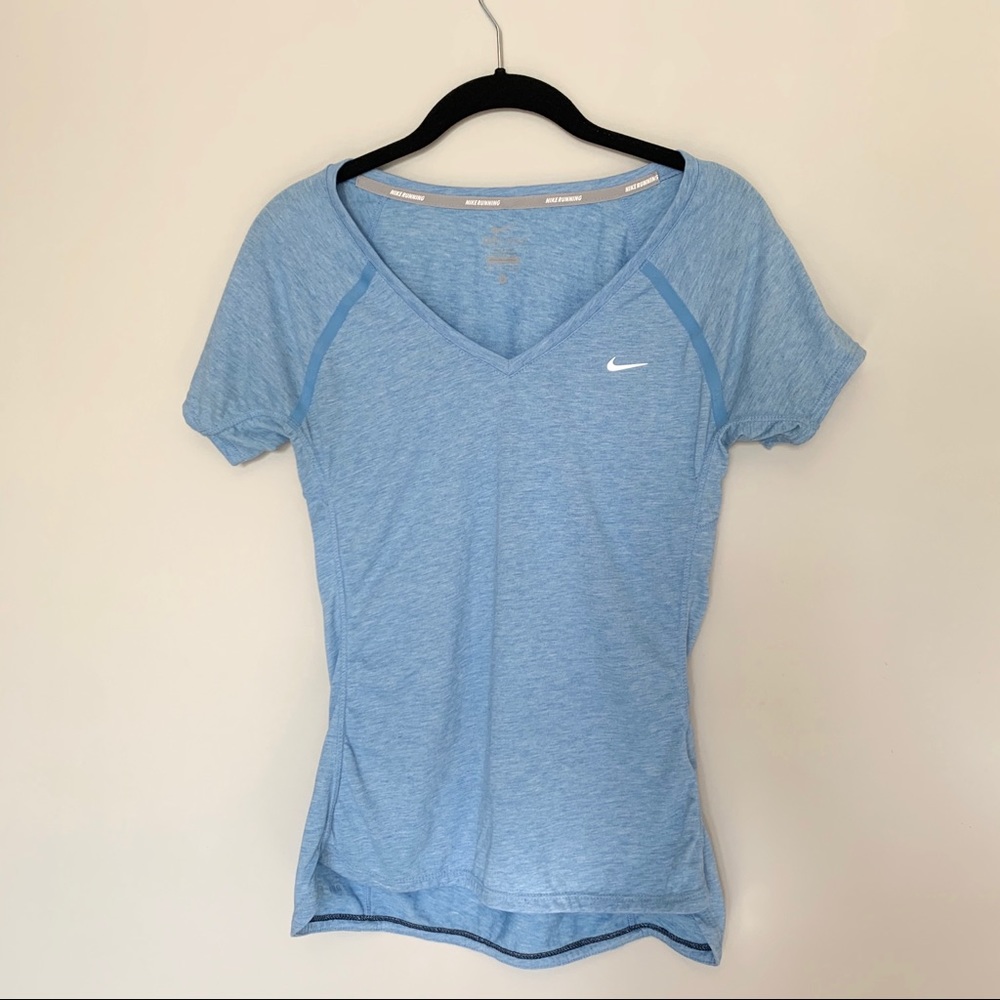 Nike Running Dri-Fit Baby Blue Tee